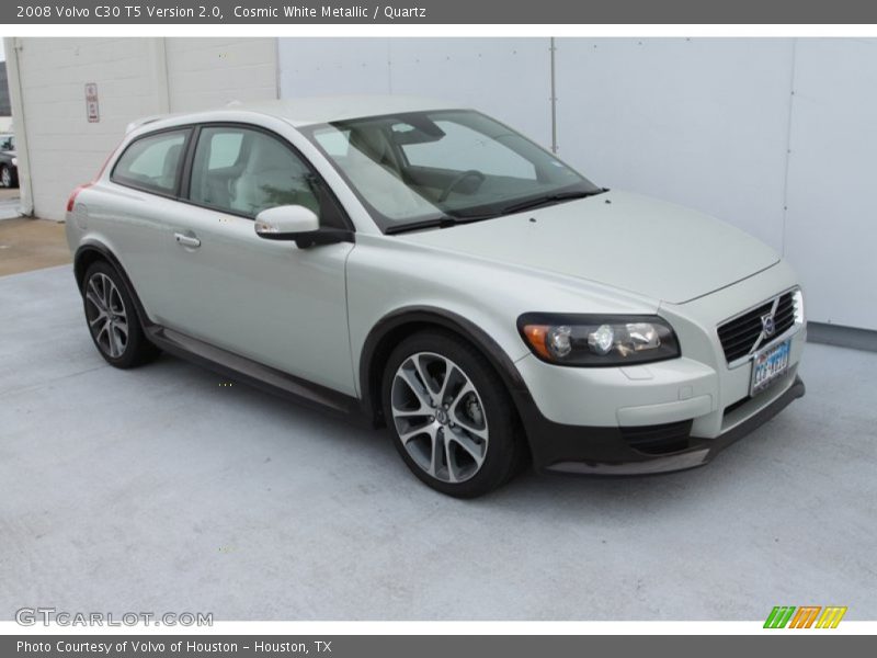 Cosmic White Metallic / Quartz 2008 Volvo C30 T5 Version 2.0