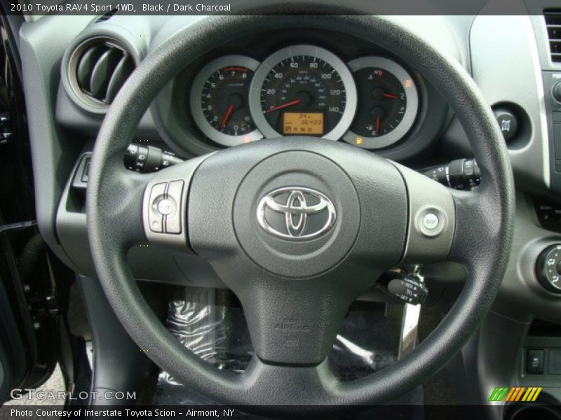 Black / Dark Charcoal 2010 Toyota RAV4 Sport 4WD