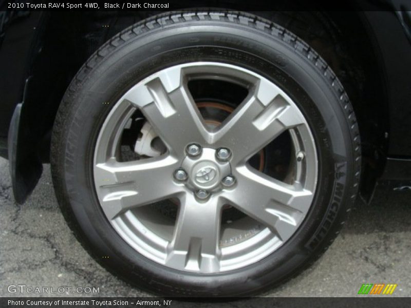 Black / Dark Charcoal 2010 Toyota RAV4 Sport 4WD