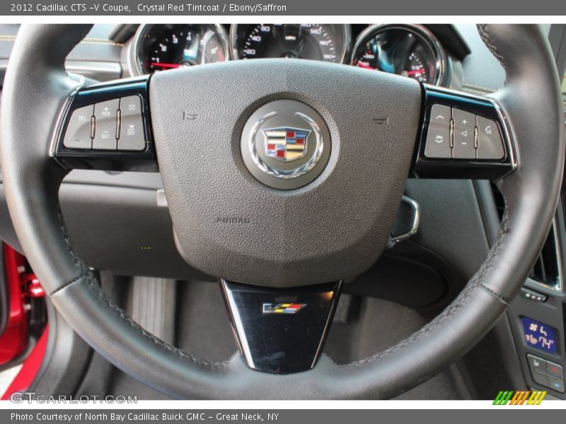 Crystal Red Tintcoat / Ebony/Saffron 2012 Cadillac CTS -V Coupe