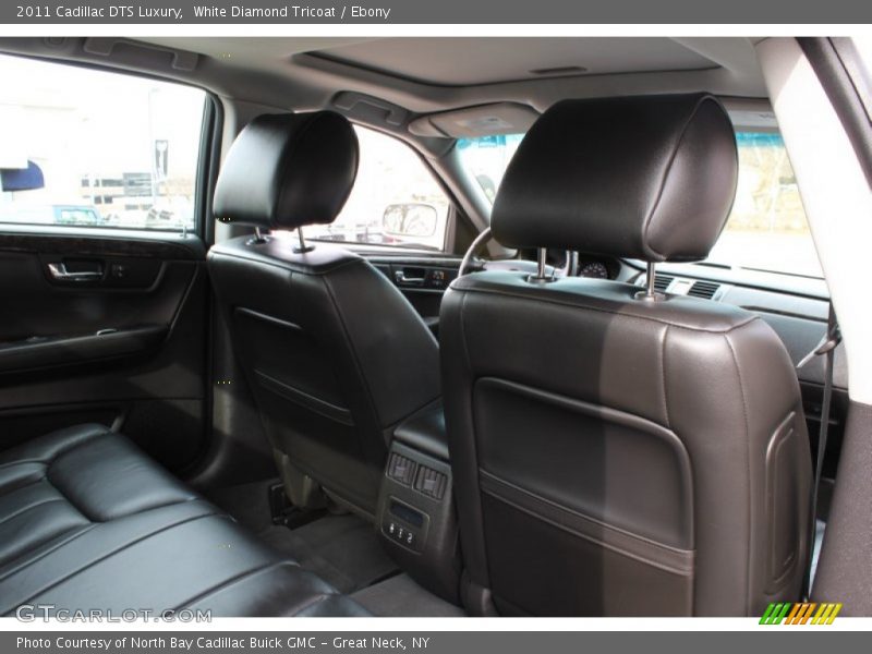 White Diamond Tricoat / Ebony 2011 Cadillac DTS Luxury