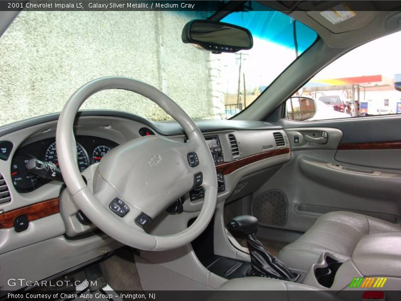 Galaxy Silver Metallic / Medium Gray 2001 Chevrolet Impala LS