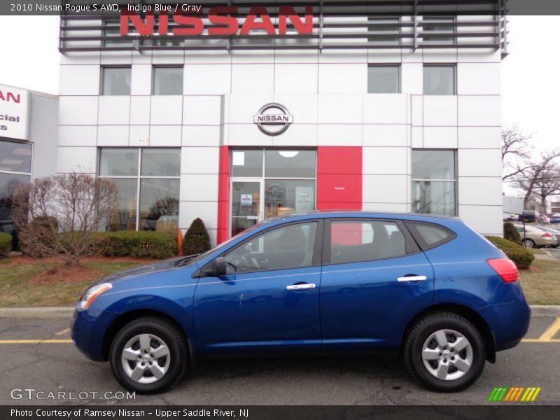 2010 Rogue S AWD Indigo Blue