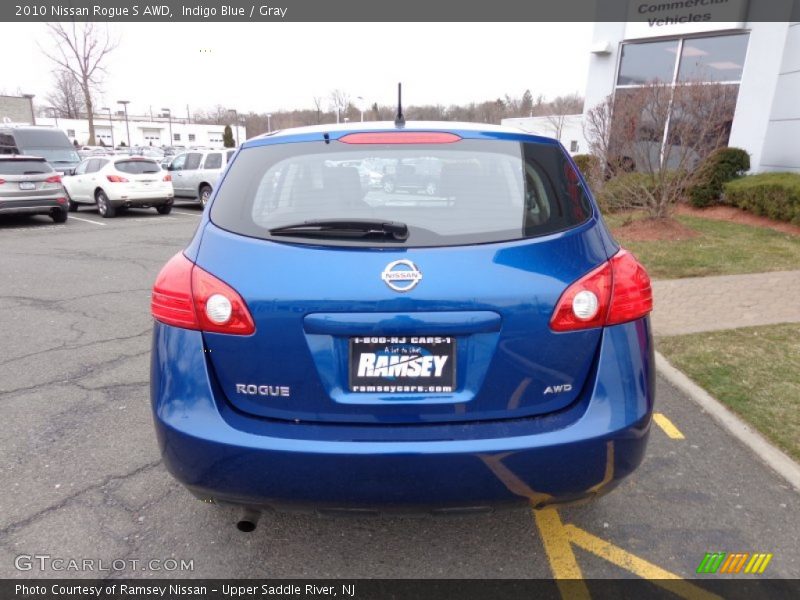 Indigo Blue / Gray 2010 Nissan Rogue S AWD