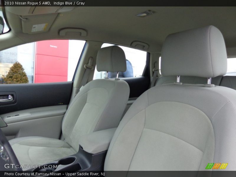Indigo Blue / Gray 2010 Nissan Rogue S AWD