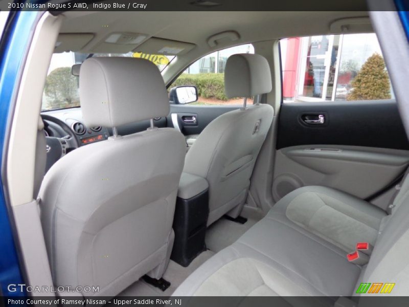 Indigo Blue / Gray 2010 Nissan Rogue S AWD