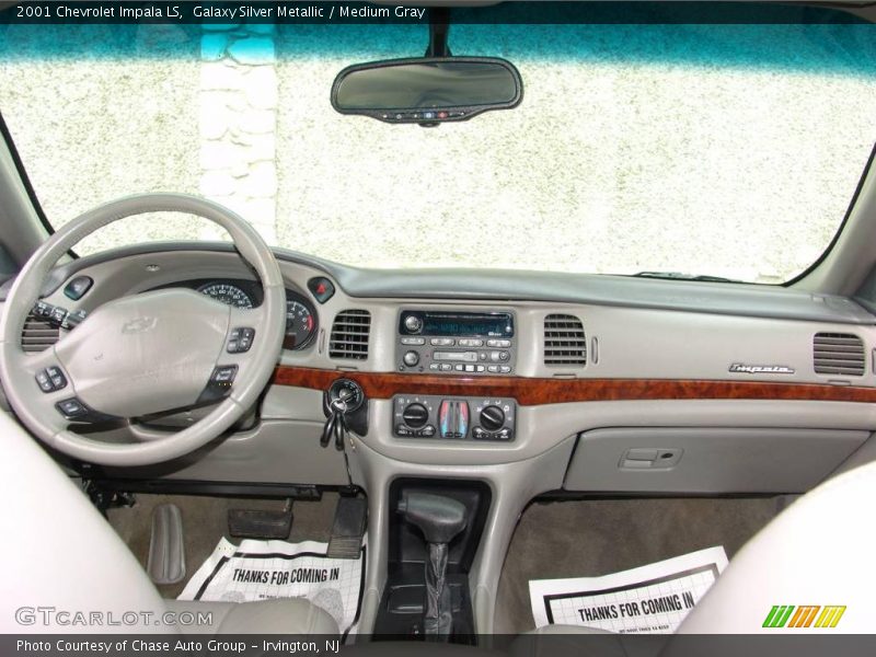 Galaxy Silver Metallic / Medium Gray 2001 Chevrolet Impala LS