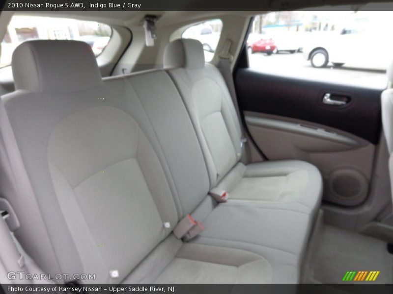 Indigo Blue / Gray 2010 Nissan Rogue S AWD