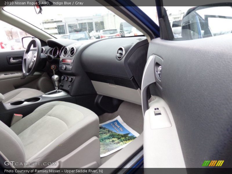 Indigo Blue / Gray 2010 Nissan Rogue S AWD