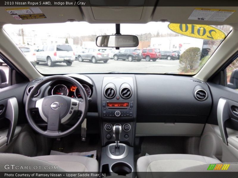 Dashboard of 2010 Rogue S AWD