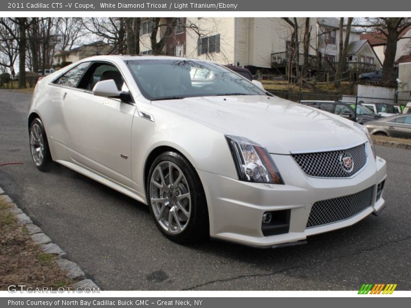 Front 3/4 View of 2011 CTS -V Coupe