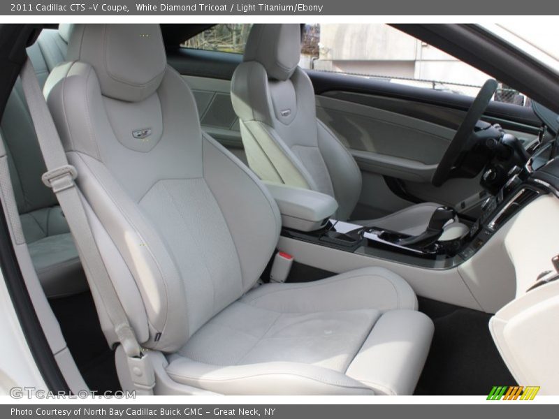 Front Seat of 2011 CTS -V Coupe