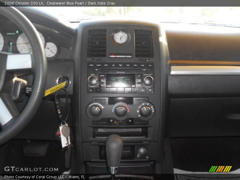 Clearwater Blue Pearl / Dark Slate Gray 2008 Chrysler 300 LX