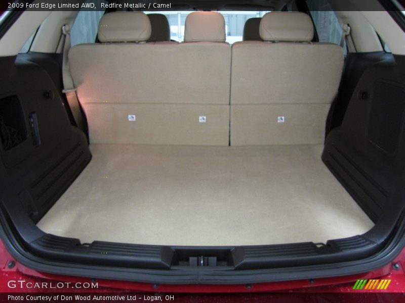 Redfire Metallic / Camel 2009 Ford Edge Limited AWD