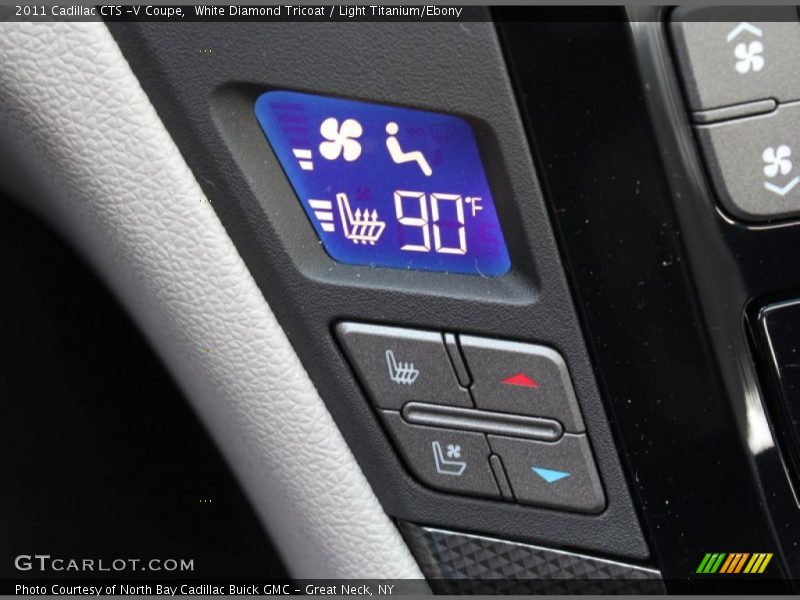 Controls of 2011 CTS -V Coupe