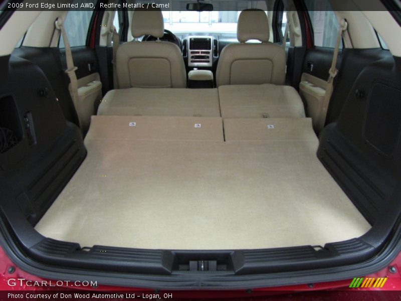 Redfire Metallic / Camel 2009 Ford Edge Limited AWD
