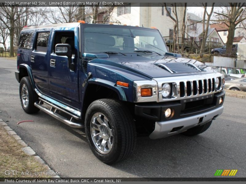 Limited Edition Ultra Marine / Ebony Black 2008 Hummer H2 SUV