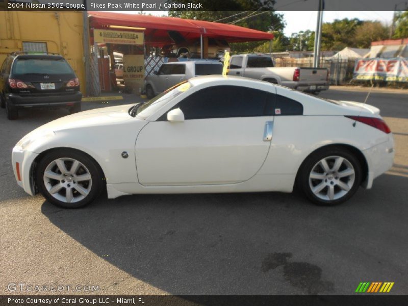 Pikes Peak White Pearl / Carbon Black 2004 Nissan 350Z Coupe