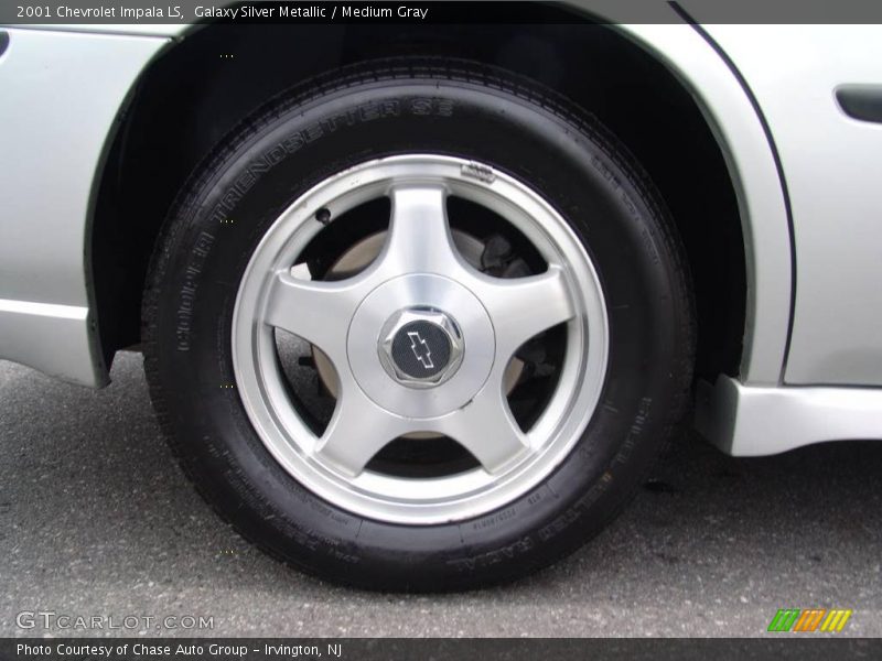 Galaxy Silver Metallic / Medium Gray 2001 Chevrolet Impala LS
