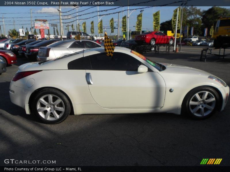 Pikes Peak White Pearl / Carbon Black 2004 Nissan 350Z Coupe