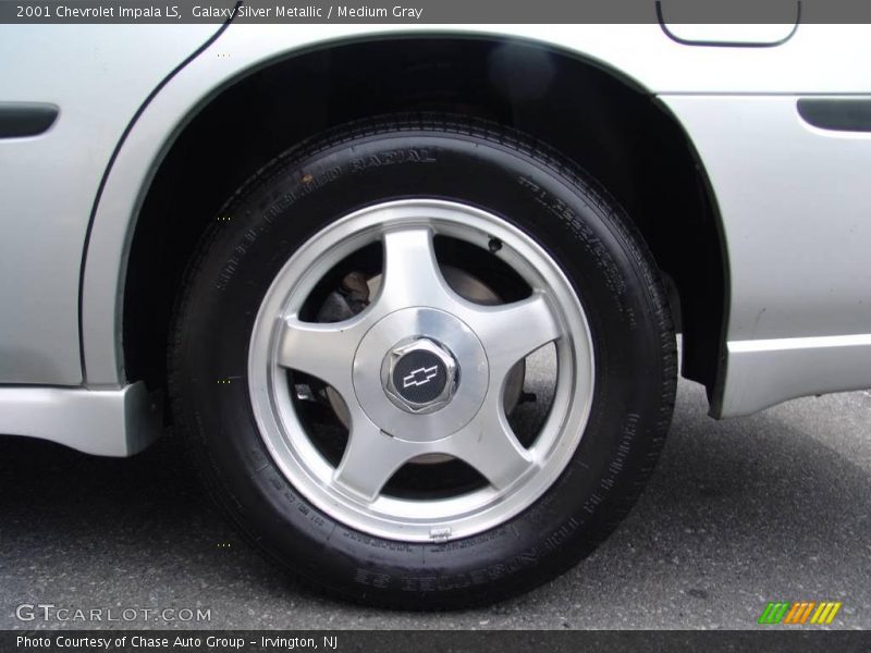 Galaxy Silver Metallic / Medium Gray 2001 Chevrolet Impala LS