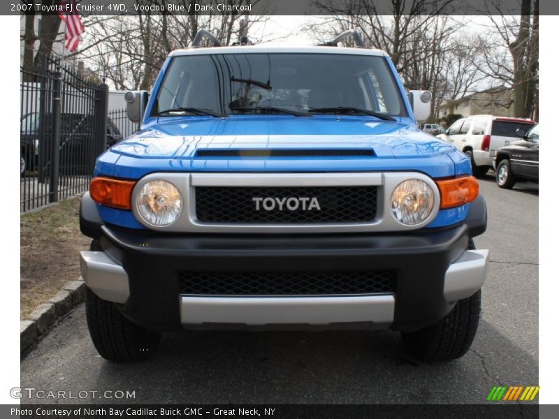 Voodoo Blue / Dark Charcoal 2007 Toyota FJ Cruiser 4WD