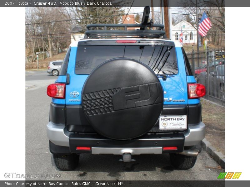Voodoo Blue / Dark Charcoal 2007 Toyota FJ Cruiser 4WD