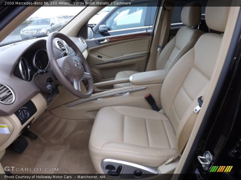  2009 ML 350 4Matic Cashmere Interior
