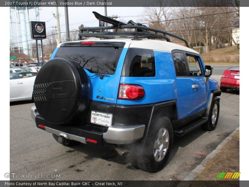 Voodoo Blue / Dark Charcoal 2007 Toyota FJ Cruiser 4WD