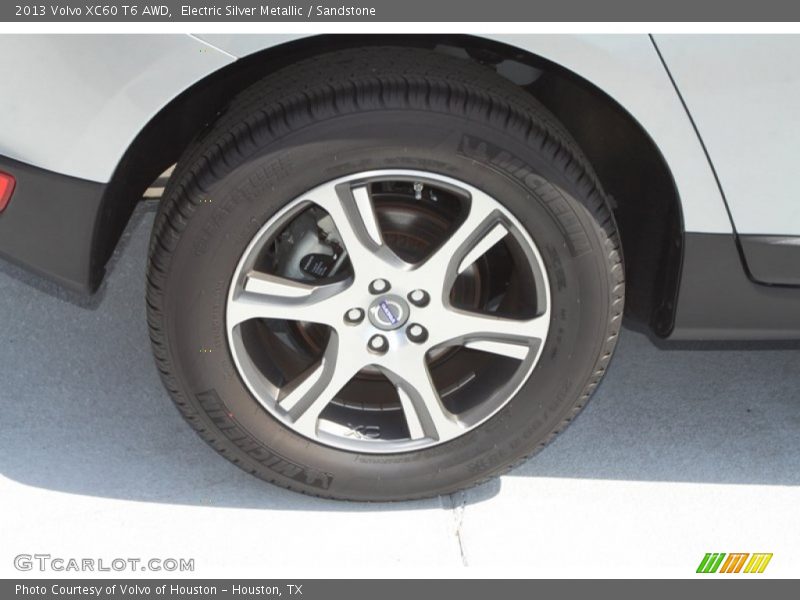 Electric Silver Metallic / Sandstone 2013 Volvo XC60 T6 AWD