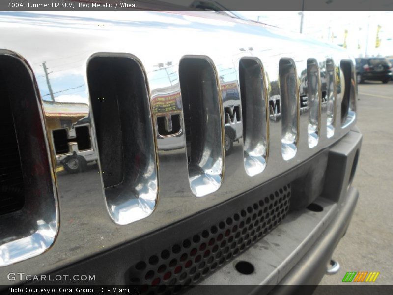 Red Metallic / Wheat 2004 Hummer H2 SUV