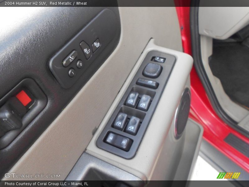 Red Metallic / Wheat 2004 Hummer H2 SUV