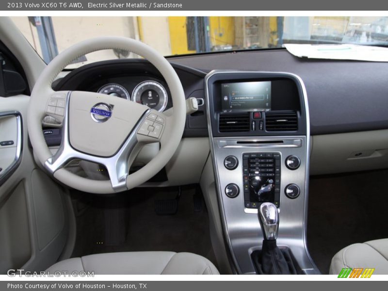 Electric Silver Metallic / Sandstone 2013 Volvo XC60 T6 AWD