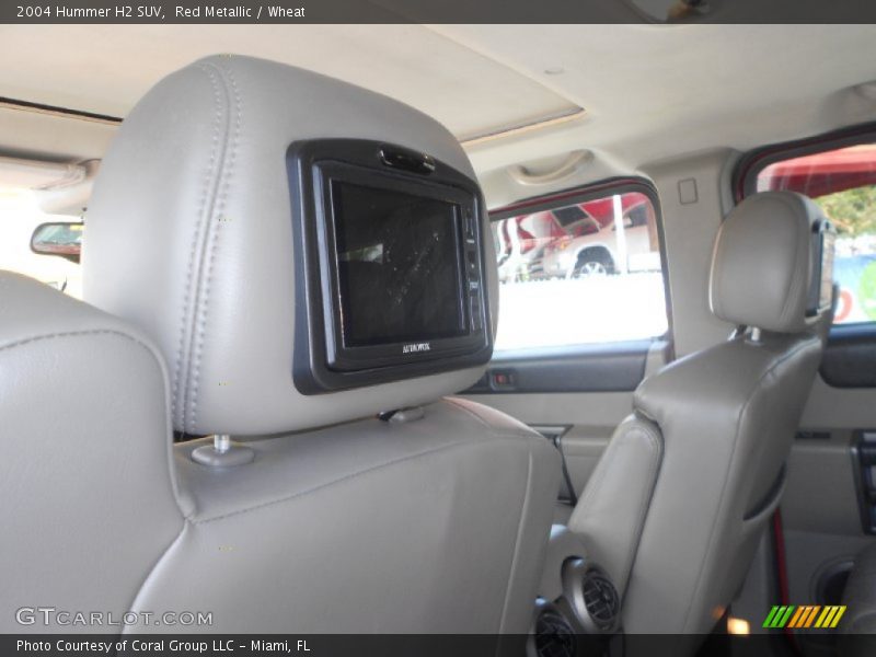 Red Metallic / Wheat 2004 Hummer H2 SUV