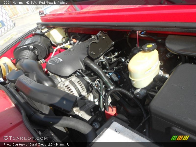  2004 H2 SUV Engine - 6.0 Liter OHV 16-Valve V8