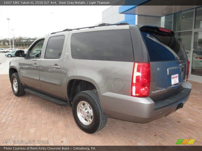 Steel Gray Metallic / Light Titanium 2007 GMC Yukon XL 2500 SLT 4x4
