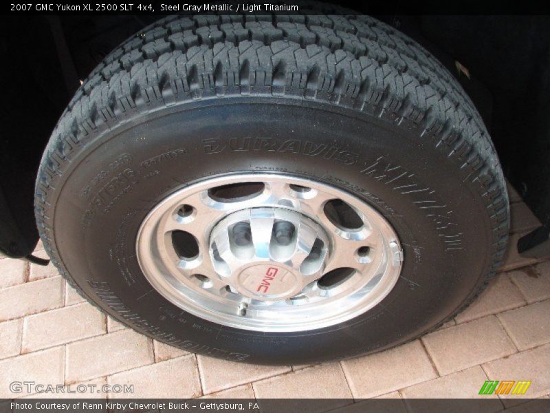 Steel Gray Metallic / Light Titanium 2007 GMC Yukon XL 2500 SLT 4x4
