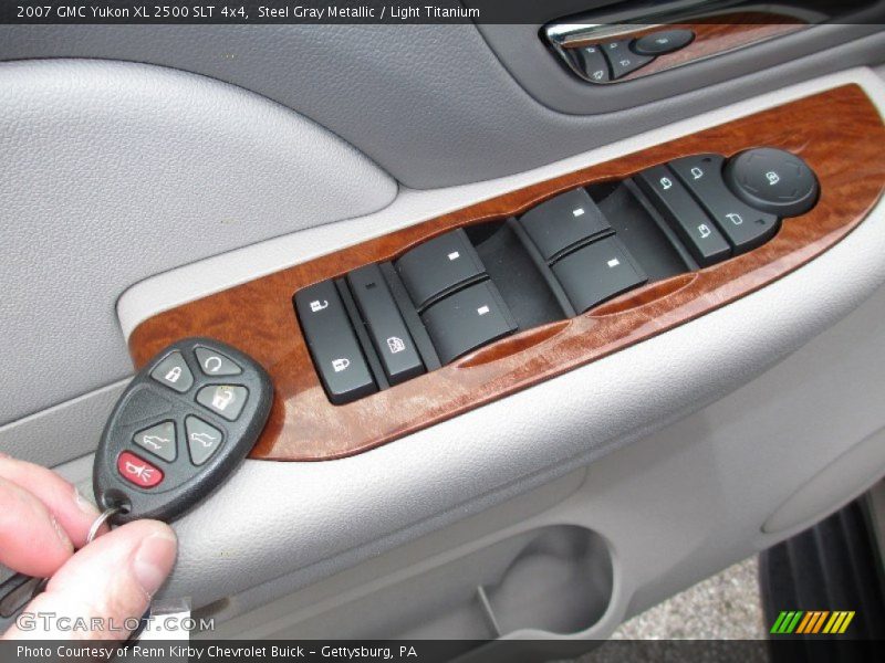 Steel Gray Metallic / Light Titanium 2007 GMC Yukon XL 2500 SLT 4x4