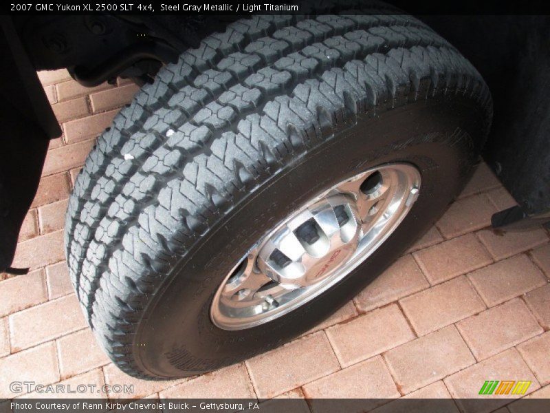 Steel Gray Metallic / Light Titanium 2007 GMC Yukon XL 2500 SLT 4x4