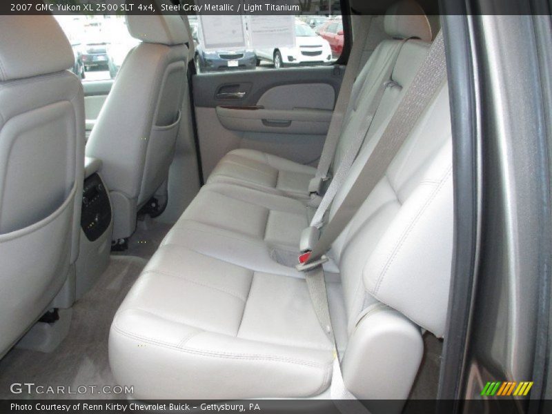 Steel Gray Metallic / Light Titanium 2007 GMC Yukon XL 2500 SLT 4x4