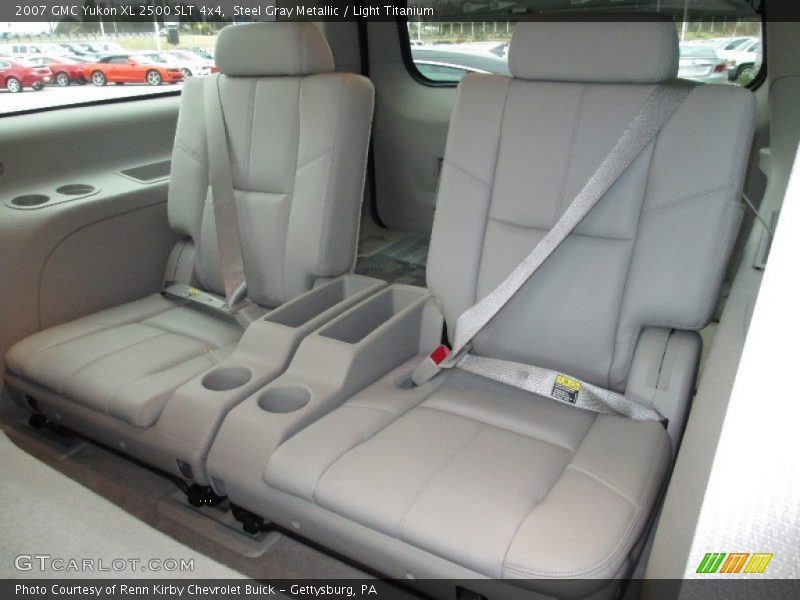 Steel Gray Metallic / Light Titanium 2007 GMC Yukon XL 2500 SLT 4x4
