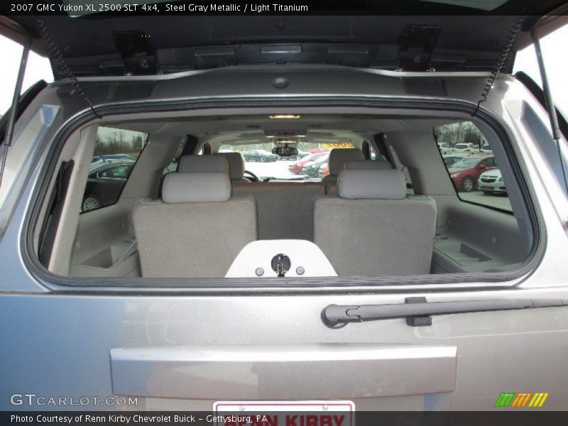 Steel Gray Metallic / Light Titanium 2007 GMC Yukon XL 2500 SLT 4x4