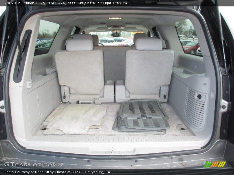 Steel Gray Metallic / Light Titanium 2007 GMC Yukon XL 2500 SLT 4x4