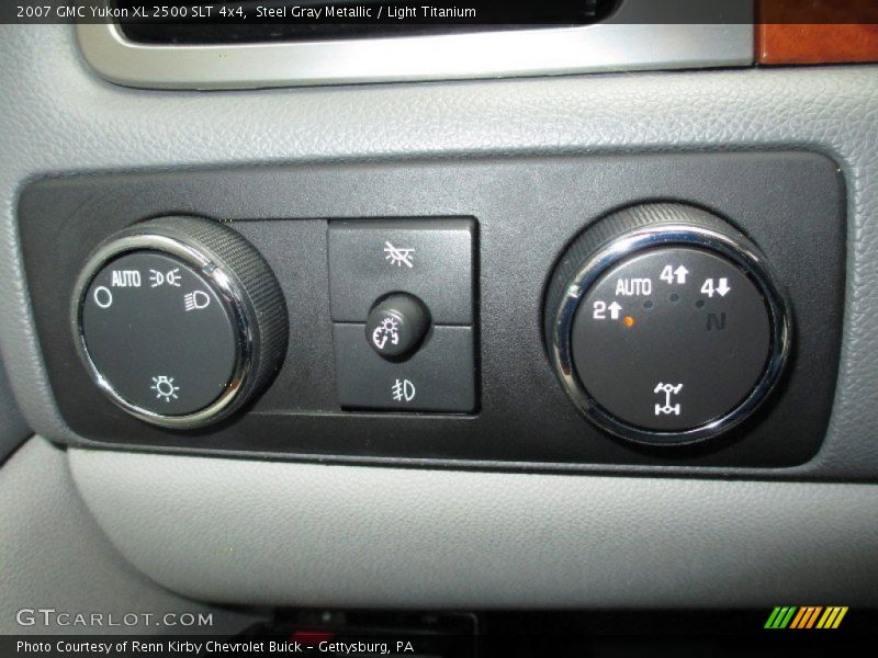 Steel Gray Metallic / Light Titanium 2007 GMC Yukon XL 2500 SLT 4x4