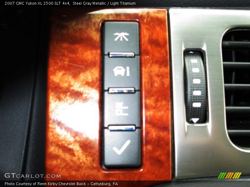 Steel Gray Metallic / Light Titanium 2007 GMC Yukon XL 2500 SLT 4x4