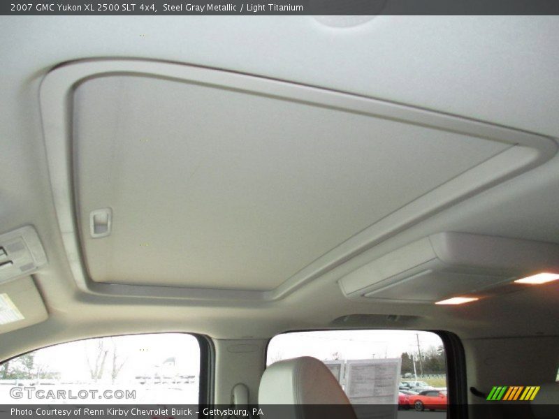 Steel Gray Metallic / Light Titanium 2007 GMC Yukon XL 2500 SLT 4x4