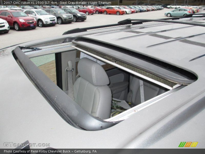 Steel Gray Metallic / Light Titanium 2007 GMC Yukon XL 2500 SLT 4x4