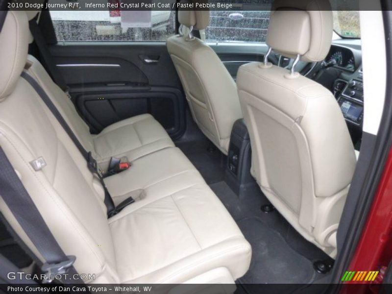 Inferno Red Crystal Pearl Coat / Pastel Pebble Beige 2010 Dodge Journey R/T
