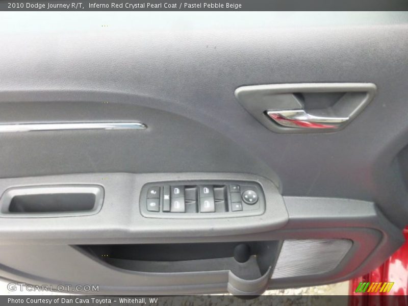Inferno Red Crystal Pearl Coat / Pastel Pebble Beige 2010 Dodge Journey R/T