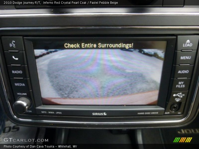Inferno Red Crystal Pearl Coat / Pastel Pebble Beige 2010 Dodge Journey R/T